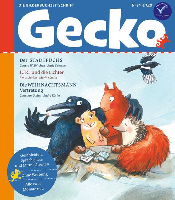Cover: 9783940675736 | Gecko Kinderzeitschrift Band 74 | Die Bilderbuchzeitschrift | Buch