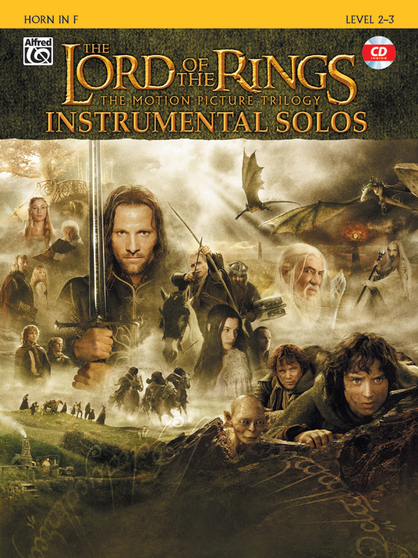 Cover: 654979081203 | Lord of the Rings Instrumental Solos | Alfred Music Publications