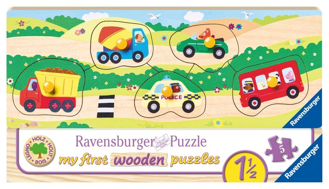 Cover: 4005556032365 | Ravensburger Kinderpuzzle - 03236 Allererste Fahrzeuge - my first...