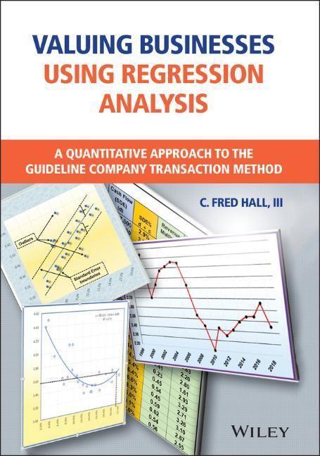 Cover: 9781119793427 | Valuing Businesses Using Regression Analysis | C Fred Hall | Buch