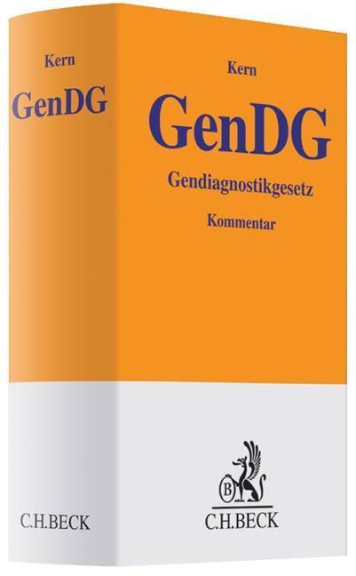 Cover: 9783406632778 | Gendiagnostikgesetz | Gelbe Erläuterungsbücher | Buch | XVIII | 2012