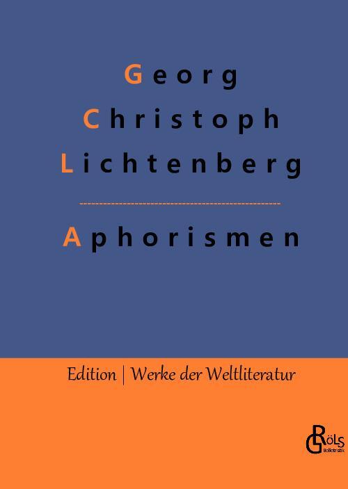 Cover: 9783966379267 | Aphorismen | Georg Christoph Lichtenberg | Buch | 260 S. | Deutsch