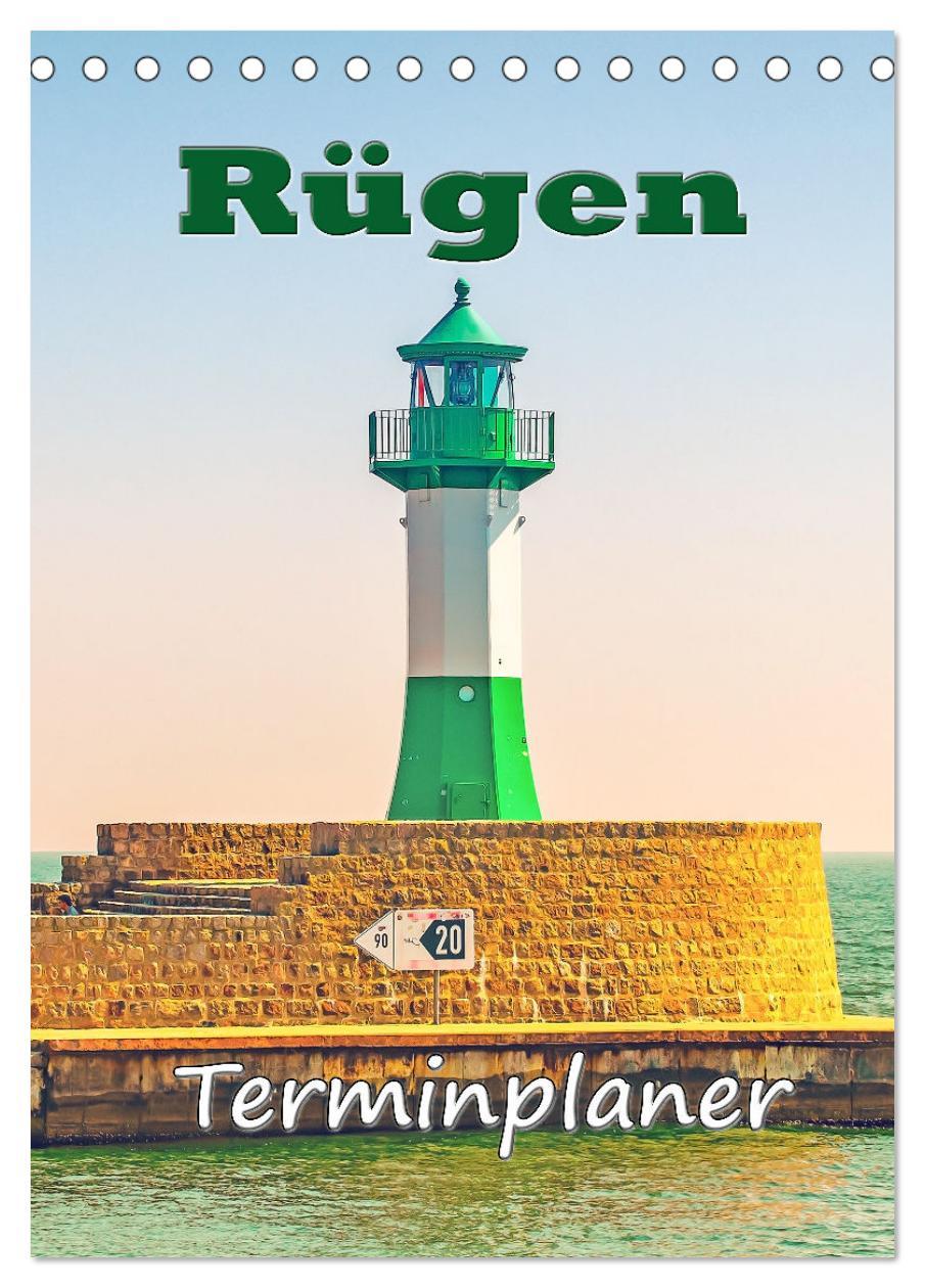 Cover: 9783435916634 | Rügen - Terminplaner (Tischkalender 2025 DIN A5 hoch), CALVENDO...