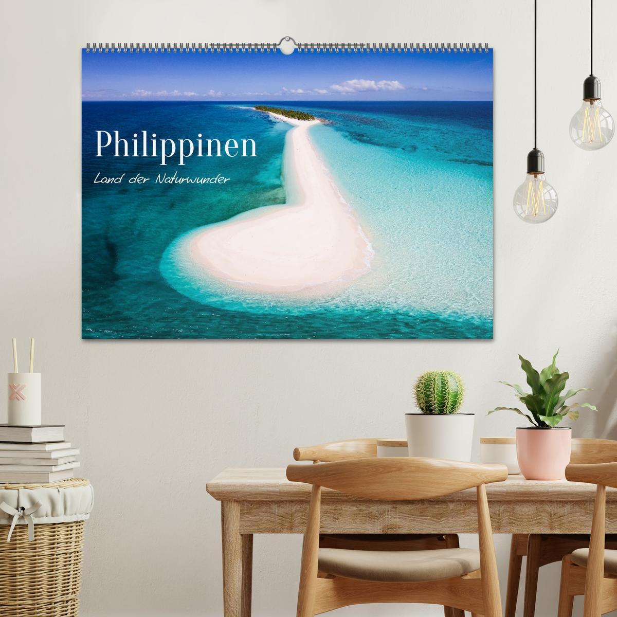 Bild: 9783383949210 | Philippinen - Land der Naturwunder (Wandkalender 2025 DIN A2 quer),...