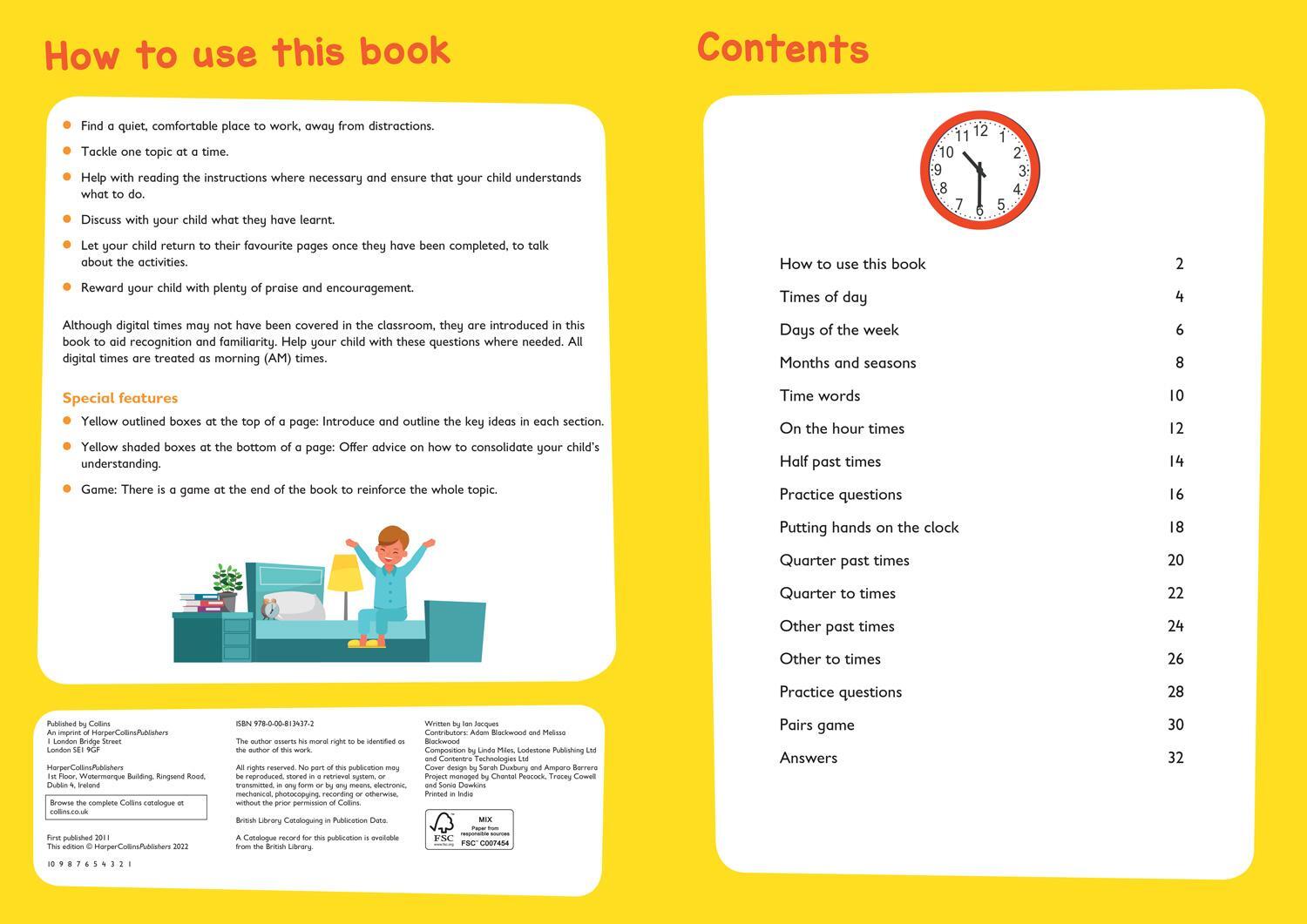 Bild: 9780008134372 | Telling the Time Ages 5-7 | Ideal for Home Learning | Learning | Buch