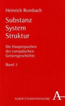 Cover: 9783495483916 | Substanz, System, Struktur. Bd.2 | Heinrich Rombach | Taschenbuch