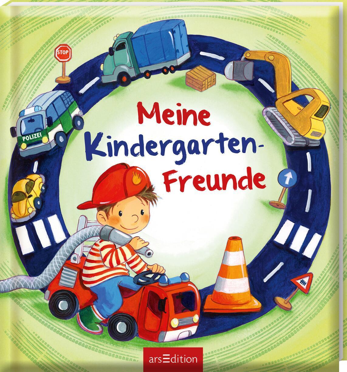 Cover: 4014489120919 | Meine Kindergarten-Freunde (Fahrzeuge) | Sabine Kraushaar | Notizbuch