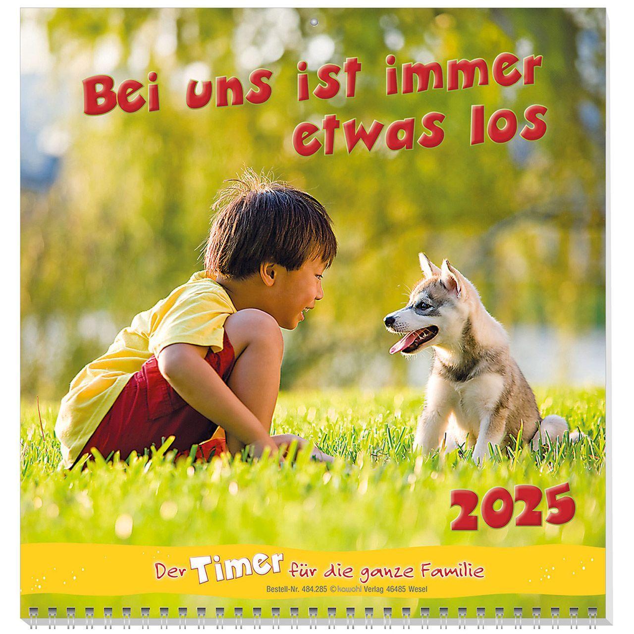 Cover: 9783754828557 | Bei uns ist immer etwas los 2025 | Kalender | 14 S. | Deutsch | 2025