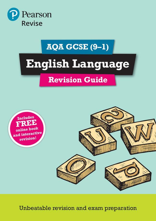 Cover: 9781447988052 | Pearson REVISE AQA GCSE (9-1) English Language Revision Guide: For...