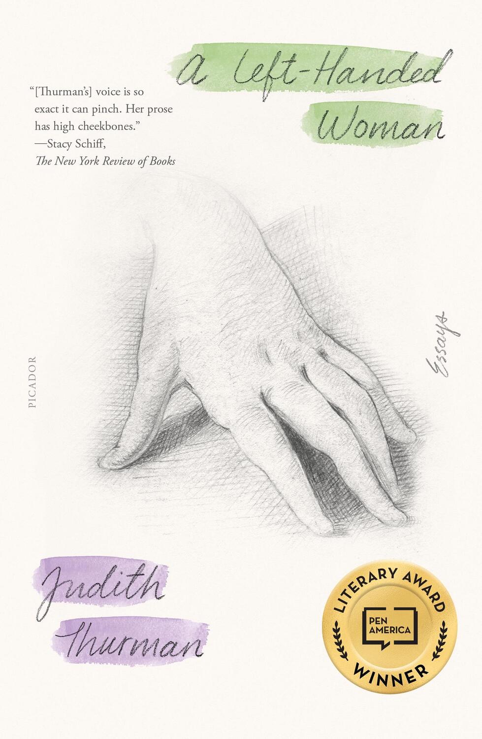 Cover: 9781250872661 | A Left-Handed Woman | Essays | Judith Thurman | Taschenbuch | Englisch