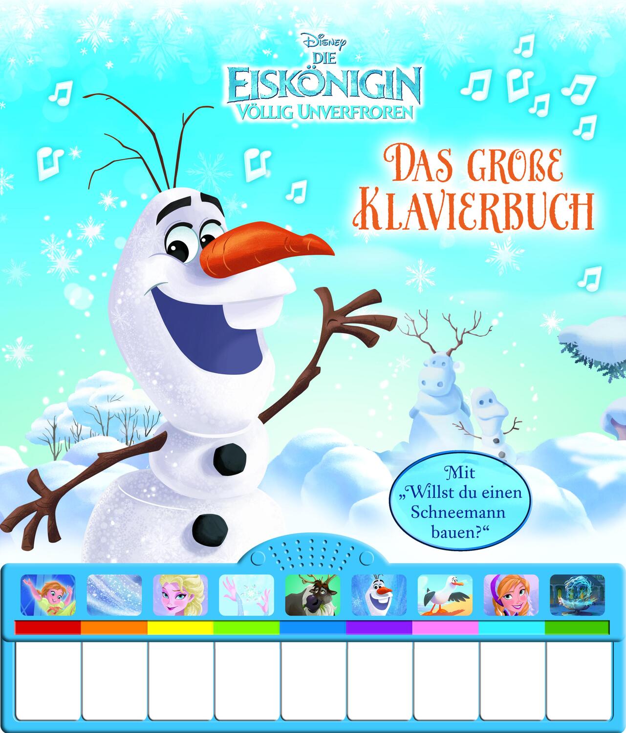 Cover: 9781503751446 | Disney - Die Eiskönigin, das große Klavierbuch - Pappbilderbuch mit...