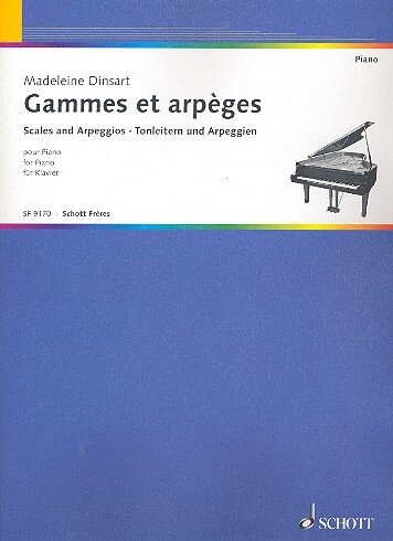 Cover: 9790543502321 | Scales and Apreggios | Madeleine Dinsart | Buch | Schott Music