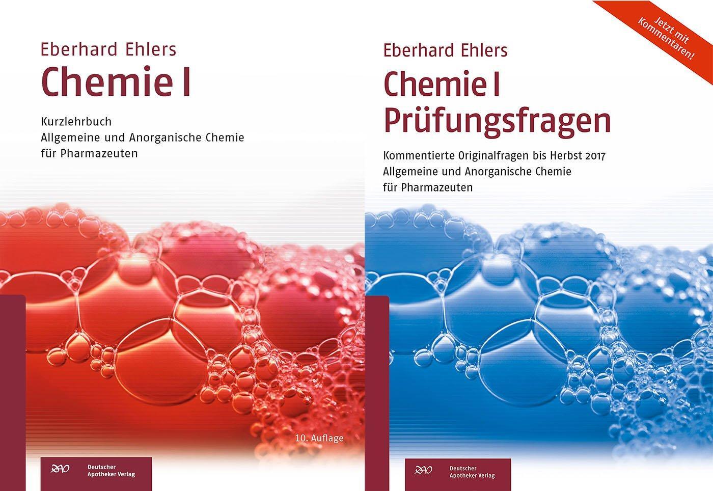 Cover: 9783769276282 | Chemie I - Kurzlehrbuch und Prüfungsfragen | Eberhard Ehlers | Buch