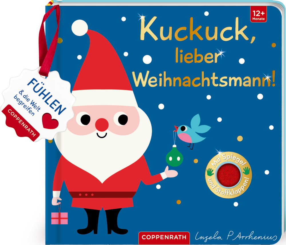Cover: 9783649632719 | Mein Filz-Fühlbuch: Kuckuck, lieber Weihnachtsmann! | Arrhenius | Buch