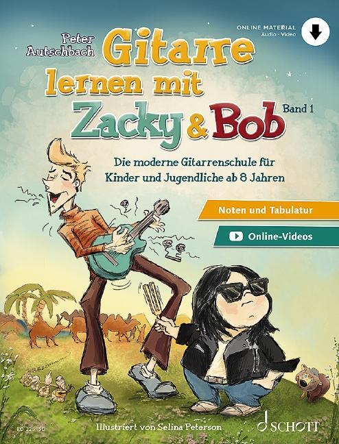Cover: 9783795721763 | Gitarre lernen mit Zacky & Bob | Peter Autschbach | Taschenbuch | 2021