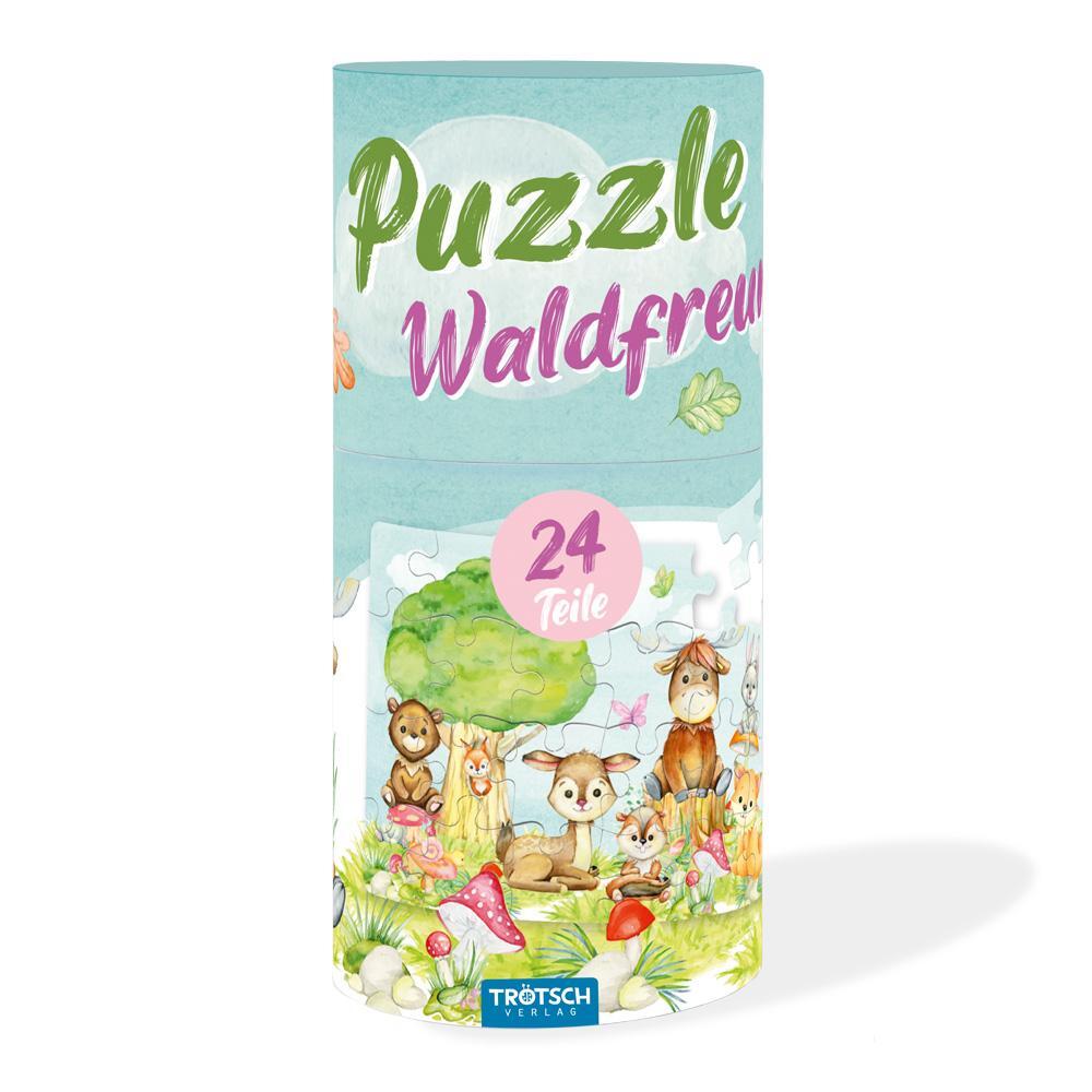 Cover: 4251901503992 | Trötsch Puzzle Waldfreunde | Puzzlespaß Reisebegleiter | Co.KG | Stück