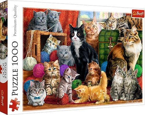 Cover: 5900511105551 | Katzen (Puzzle) | Spiel | In Spielebox | 10555 | 2021 | Trefl