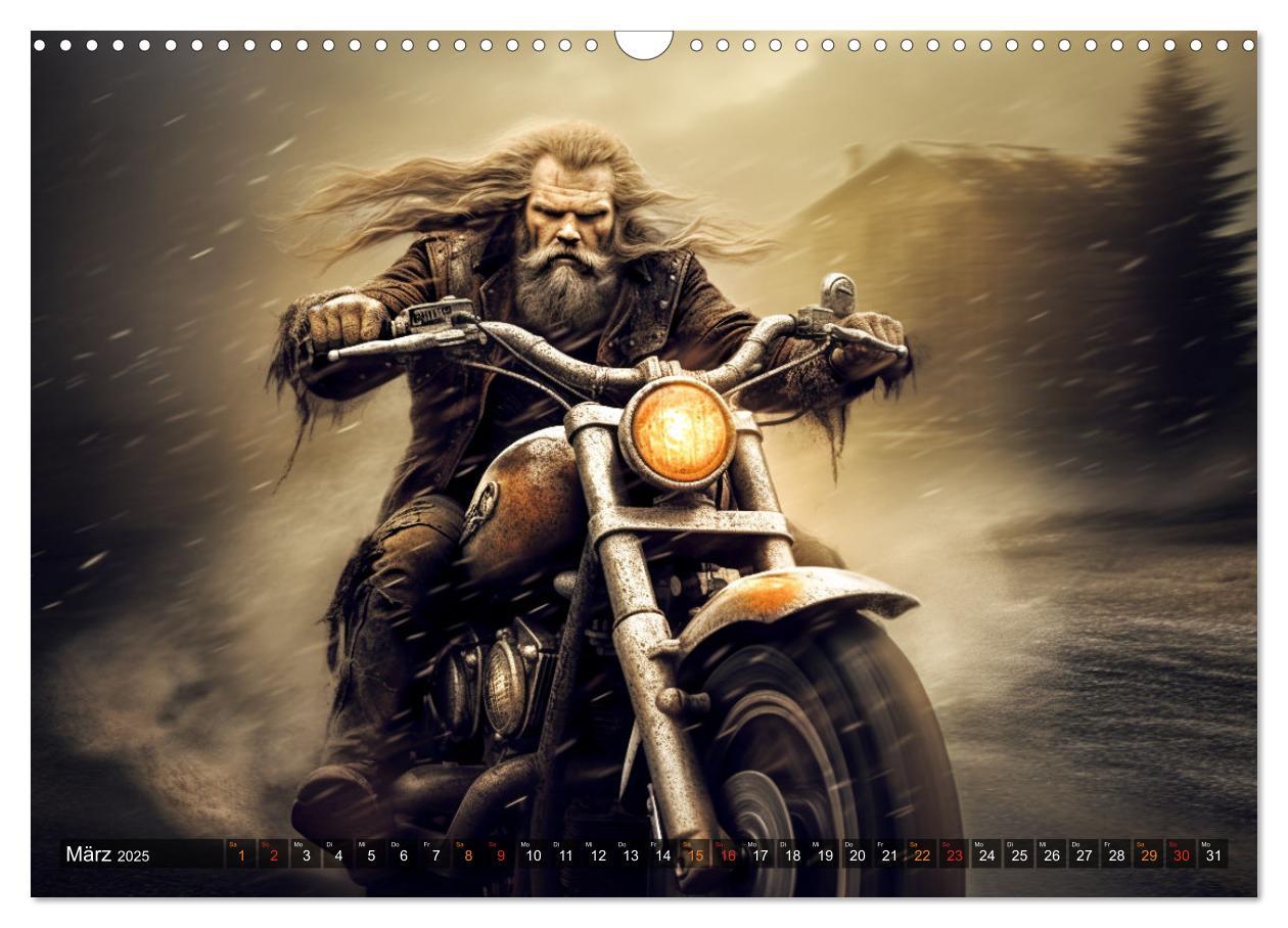 Bild: 9783383893070 | Ride to Valhalla (Wandkalender 2025 DIN A3 quer), CALVENDO...