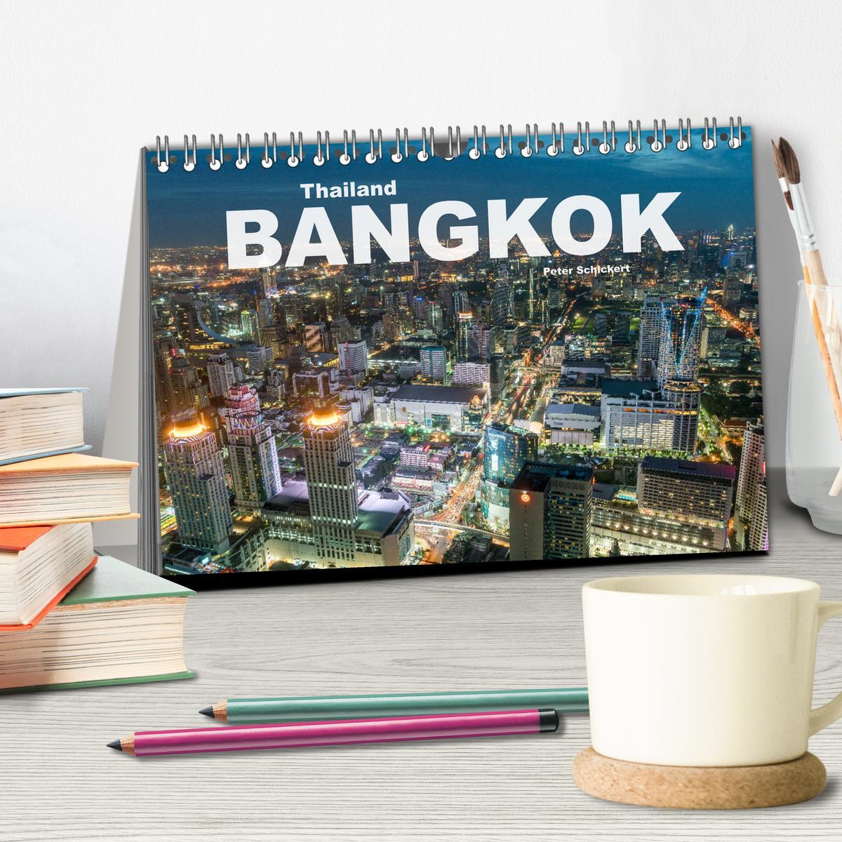 Bild: 9783435382101 | Bangkok - Thailand (Tischkalender 2025 DIN A5 quer), CALVENDO...