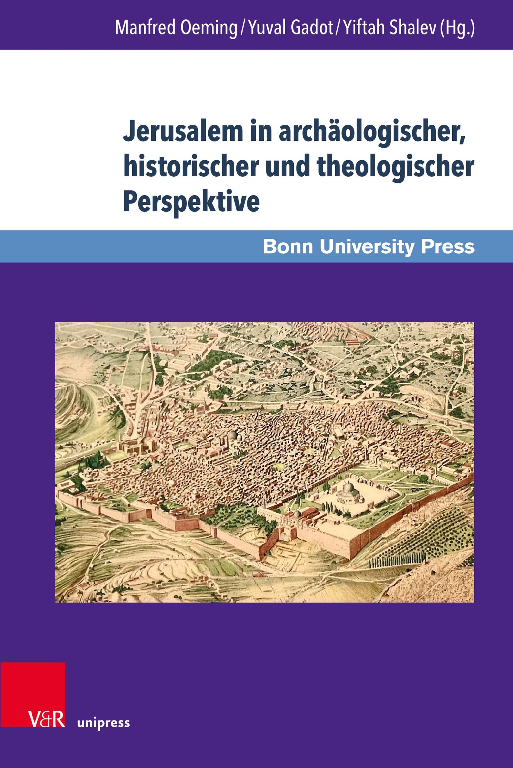 Cover: 9783847117483 | Jerusalem in archäologischer, historischer und theologischer...