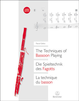 Cover: 9783761818602 | The Techniques of Bassoon Playing / Die Spieltechnik des Fagotts /...