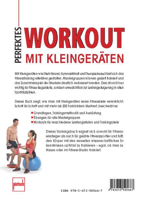 Rückseite: 9783613505667 | Perfektes Workout mit Kleingeräten | Christoph Delp | Taschenbuch