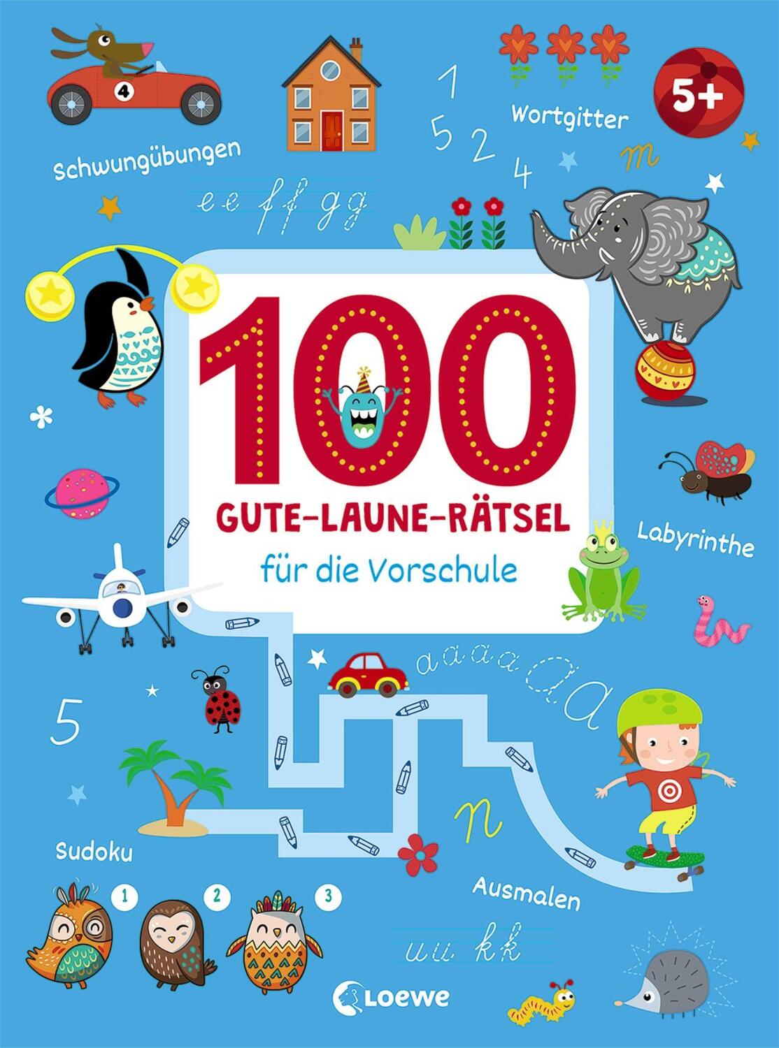 Cover: 9783743206885 | 100 Gute-Laune-Rätsel für die Vorschule | Elena Hein | Taschenbuch