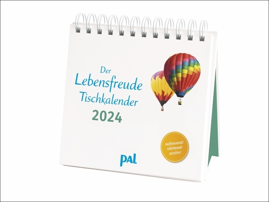 Cover: 9783840196010 | PAL-Lebensfreude-Tischkalender 2024: Inspirierender Kalender zum...