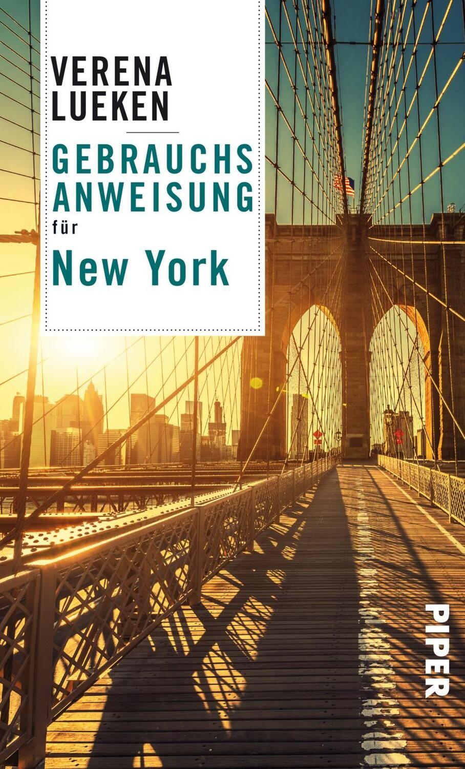 Cover: 9783492277372 | Gebrauchsanweisung für New York | Verena Lueken | Taschenbuch | 224 S.