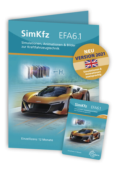 Cover: 9783808587386 | SimKfz EFA6.1 - Version 2021 - Einzellizenz Freischaltcode auf Keycard