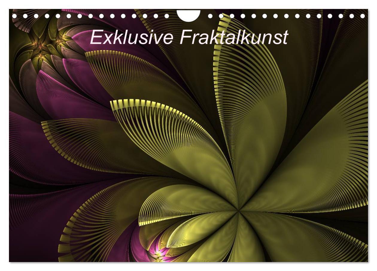 Cover: 9783383523182 | Exklusive Fraktalkunst / AT-Version (Wandkalender 2024 DIN A4...