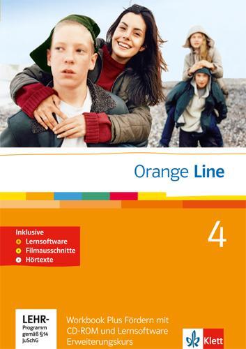 Cover: 9783125476691 | Orange Line. Teil 4: (4. Lernjahr) Erweiterungskurs. Workbook...