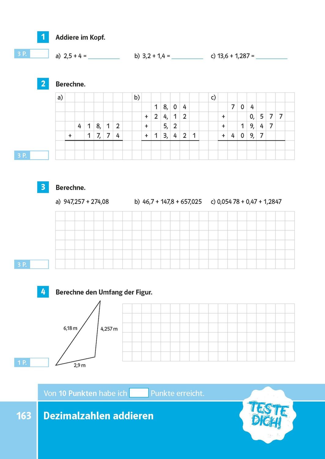 Bild: 9783125626027 | PONS Der große Testblock Mathematik 5./6. Klasse | Taschenbuch | 2024