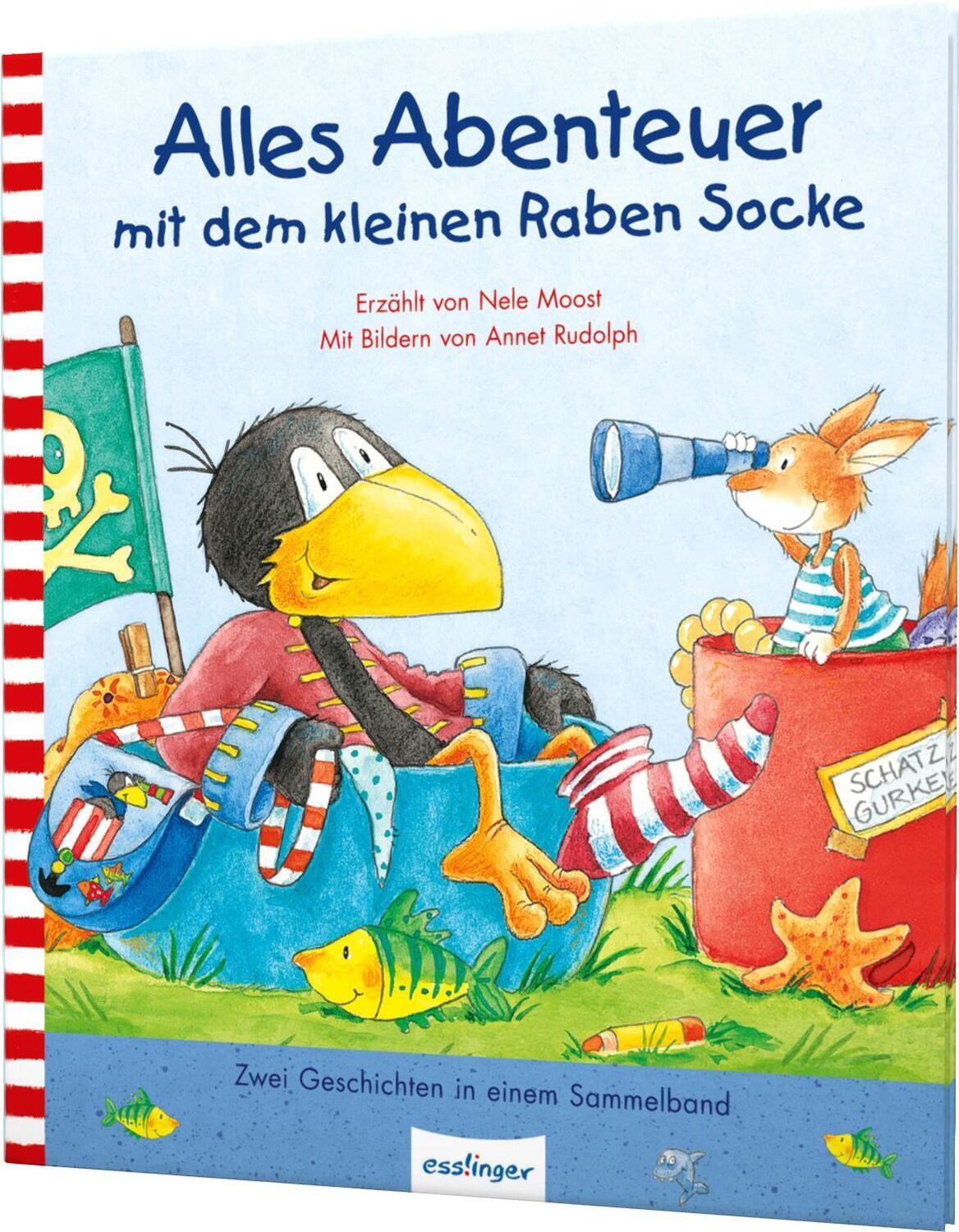 Cover: 9783480232215 | Der kleine Rabe Socke: Alles Abenteuer mit dem kleinen Raben Socke