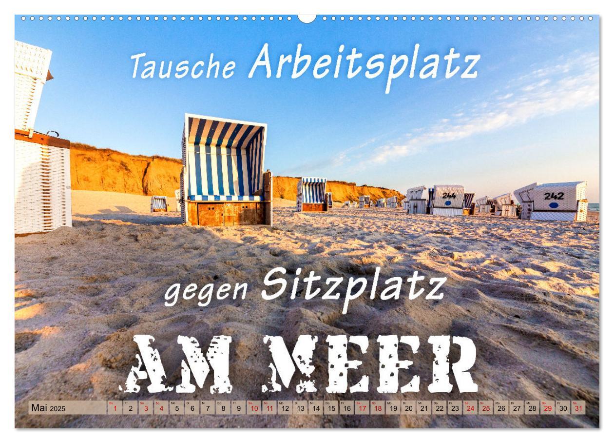 Bild: 9783435053124 | Sehnsucht zum Meer (Wandkalender 2025 DIN A2 quer), CALVENDO...