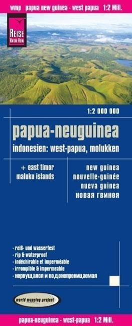 Cover: 9783831772643 | Reise Know-How Landkarte Papua-Neuguinea, Indonesien: West-Papua,...