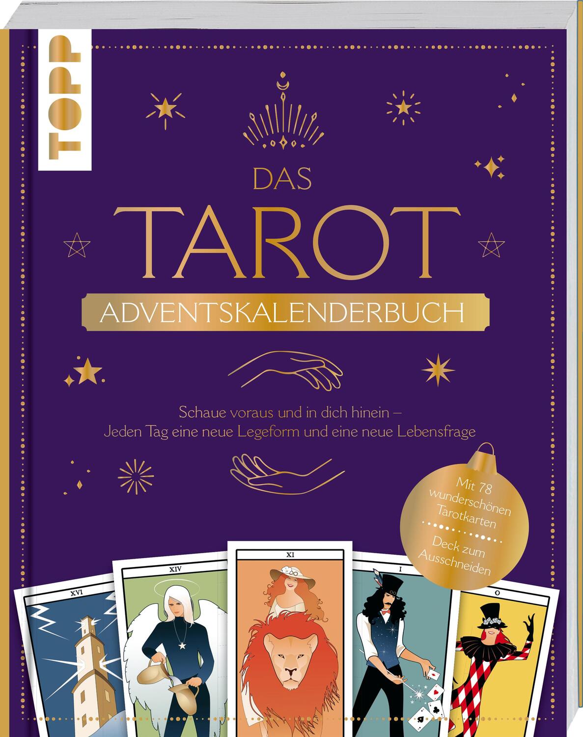 Cover: 9783735850829 | Das Tarot Adventskalenderbuch | Taschenbuch | 146 S. | Deutsch | 2022
