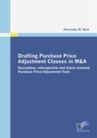 Cover: 9783836670111 | Drafting Purchase Price Adjustment Clauses in M&amp;A | Alexander W. Nürk