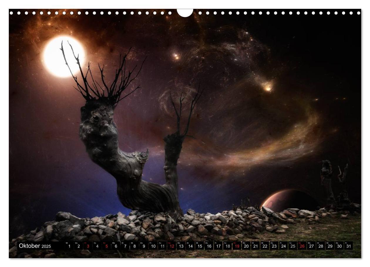 Bild: 9783435570928 | Ansichten des Weltraums (Wandkalender 2025 DIN A3 quer), CALVENDO...