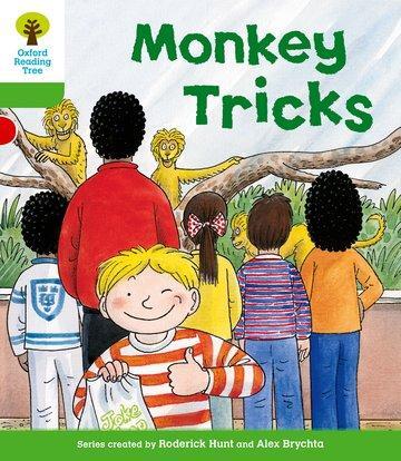 Cover: 9780198481553 | Oxford Reading Tree: Level 2: Patterned Stories: Monkey Tricks | Hunt