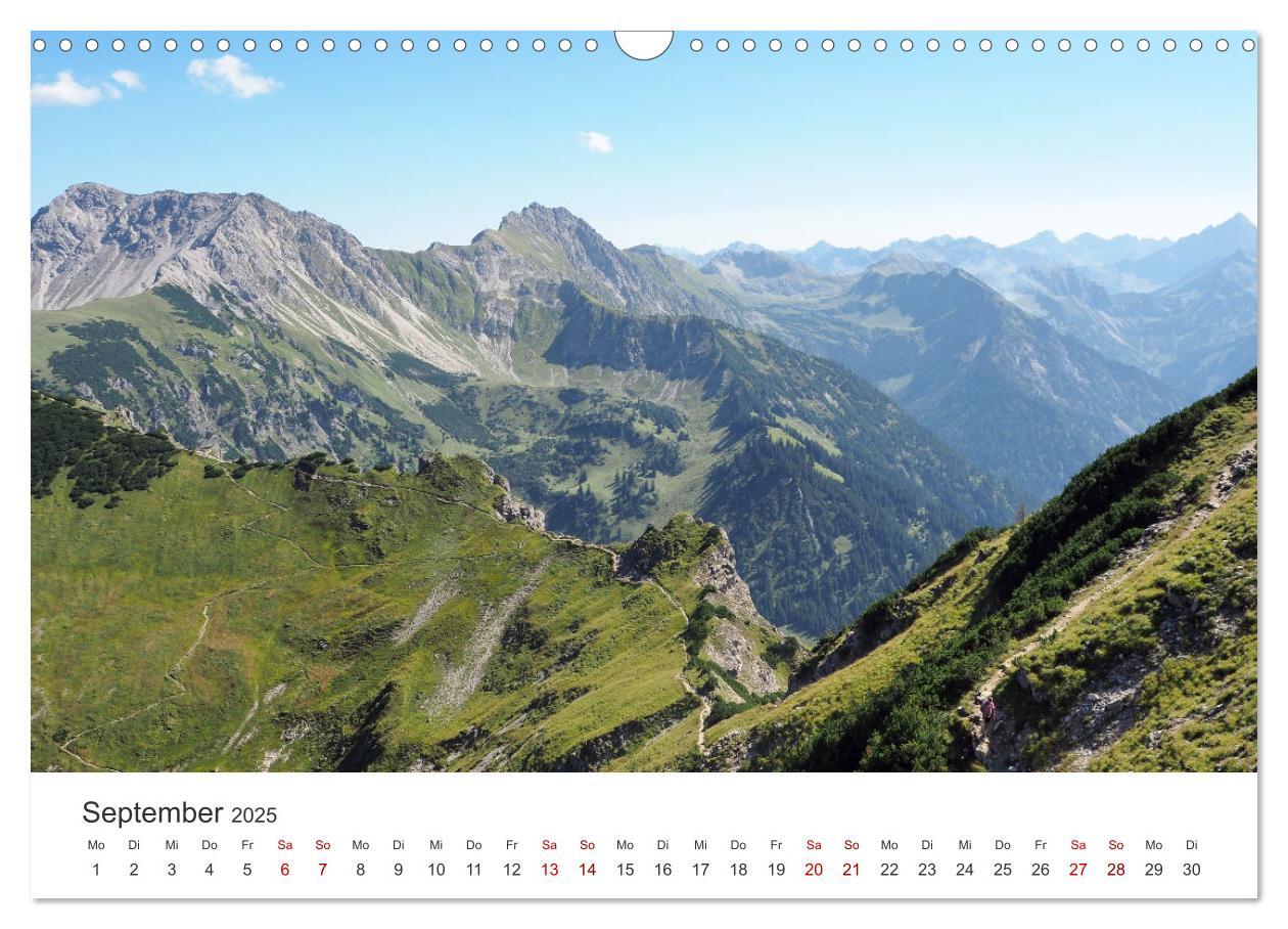 Bild: 9783383989353 | Bergerlebnisse im Tannheimer Tal (Wandkalender 2025 DIN A3 quer),...