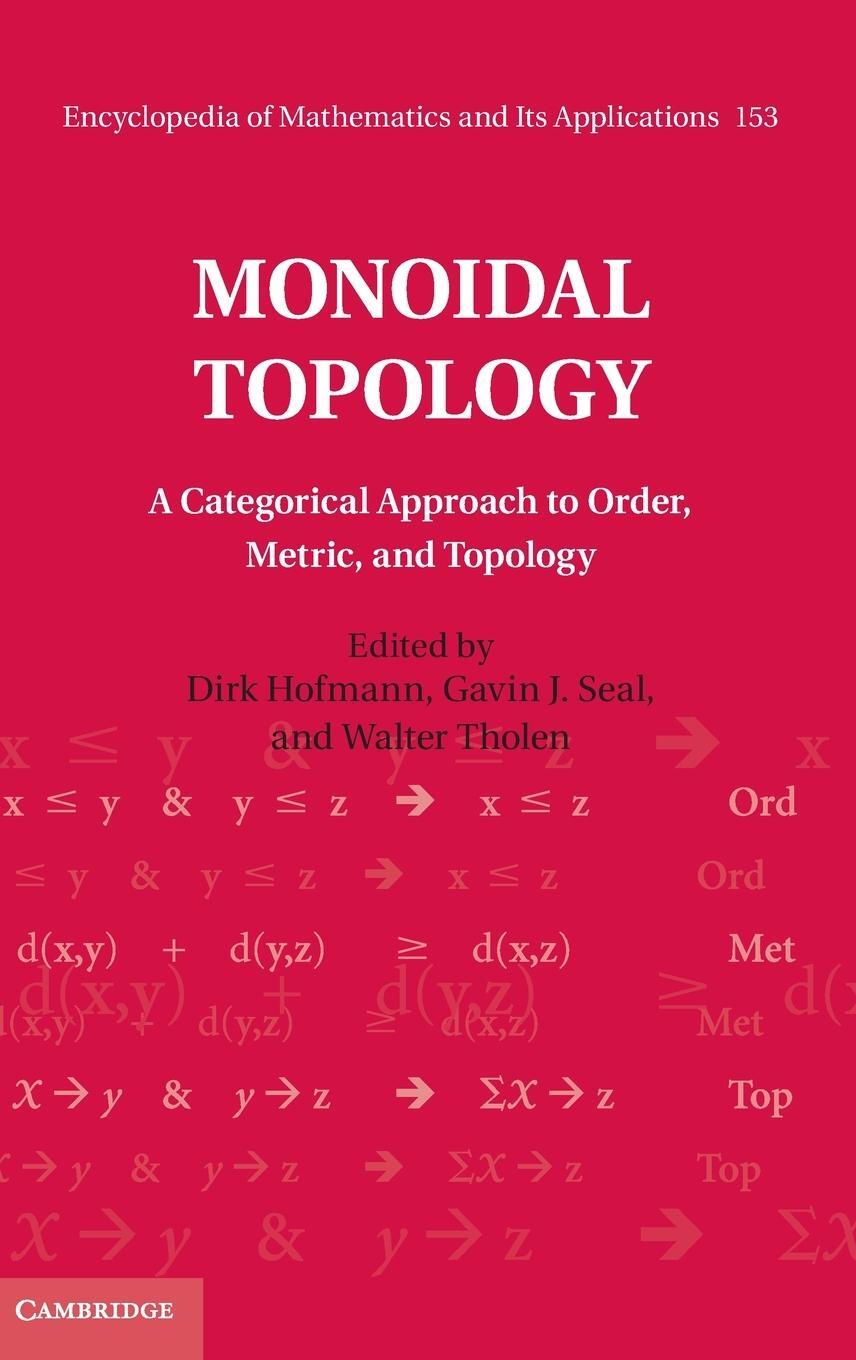 Cover: 9781107063945 | Monoidal Topology | Walter Tholen | Buch | HC gerader Rücken kaschiert