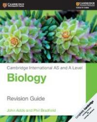 Cover: 9781316600467 | Cambridge International AS and A Level Biology Revision Guide | Buch
