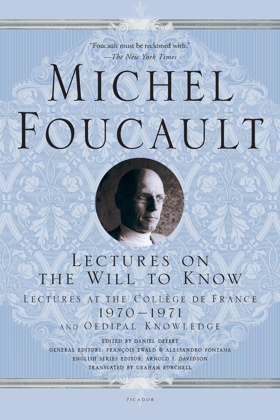 Cover: 9781250050106 | Lectures on the Will to Know | Michel Foucault | Taschenbuch | 2014