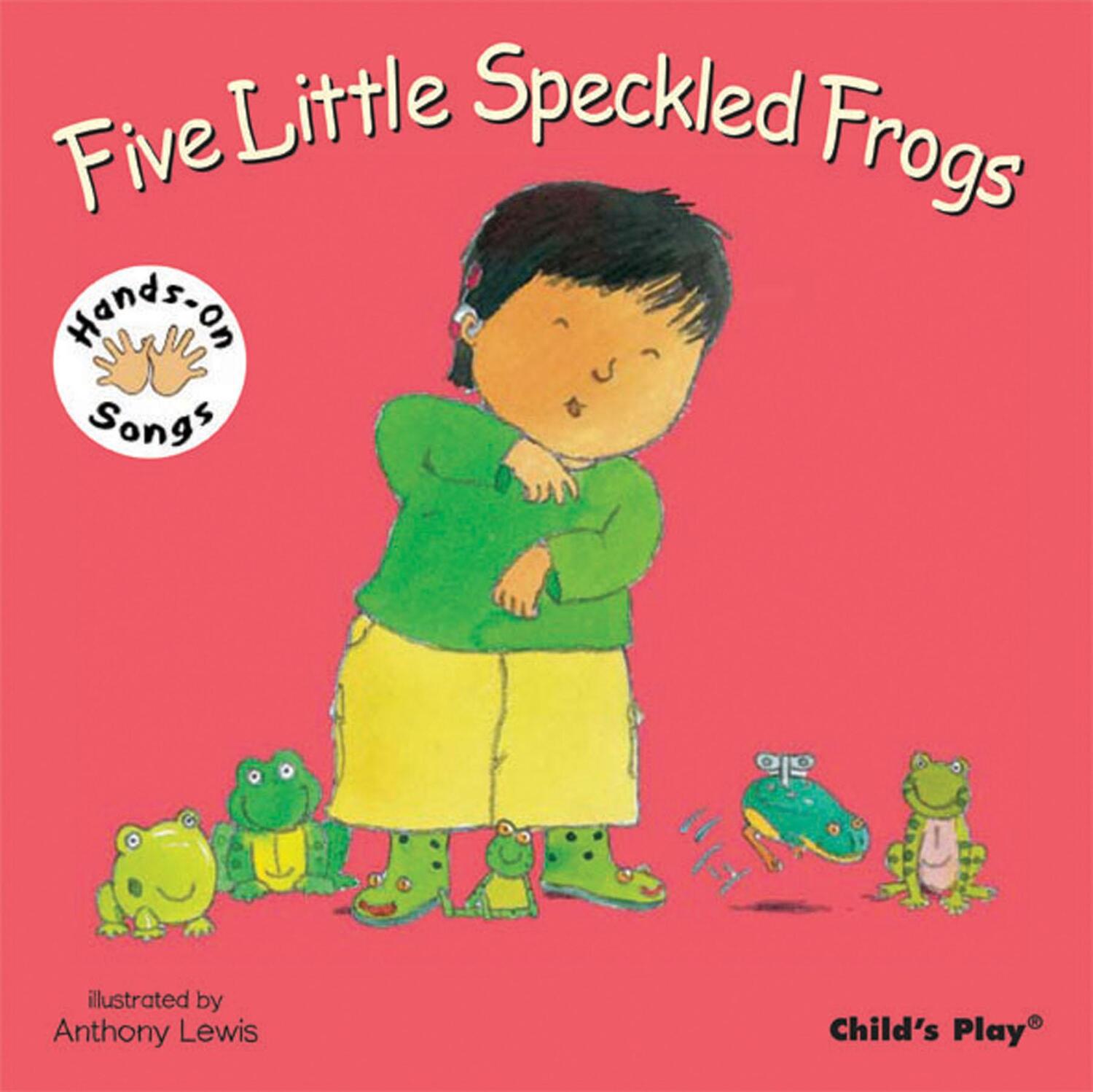 Cover: 9781846431753 | Five Little Speckled Frogs | BSL (British Sign Language) | Lewis