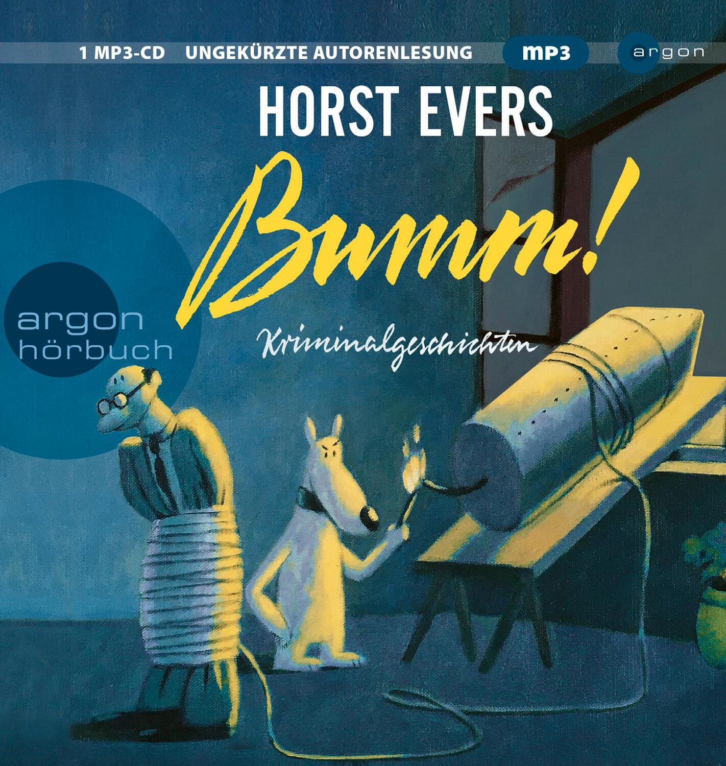 Cover: 9783839819869 | Bumm! | Kriminalgeschichten | Horst Evers | MP3 | 1 Audio-CD | Deutsch