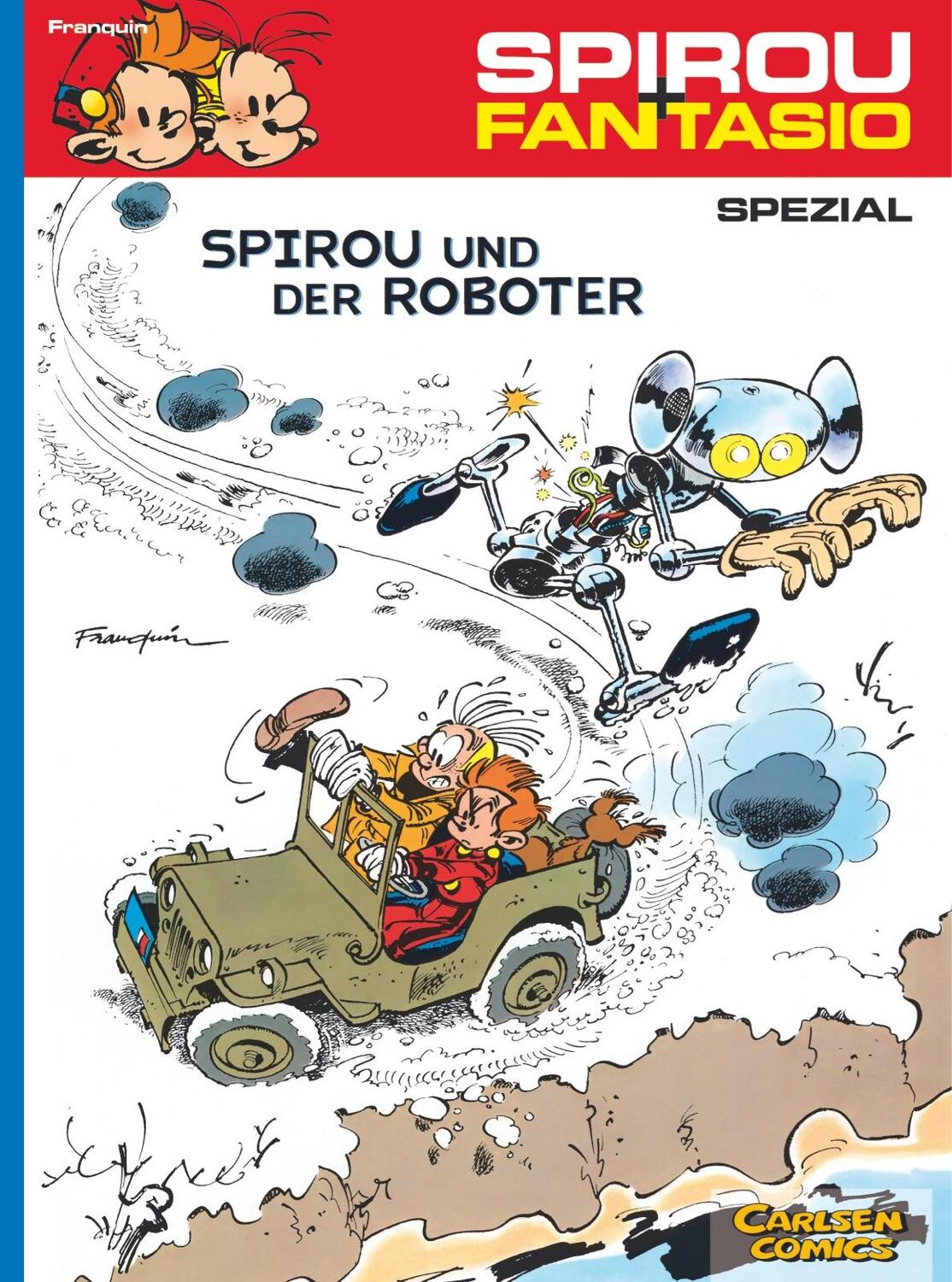 Cover: 9783551776983 | Spirou und Fantasio Spezial 10: Spirou und der Roboter | Franquin