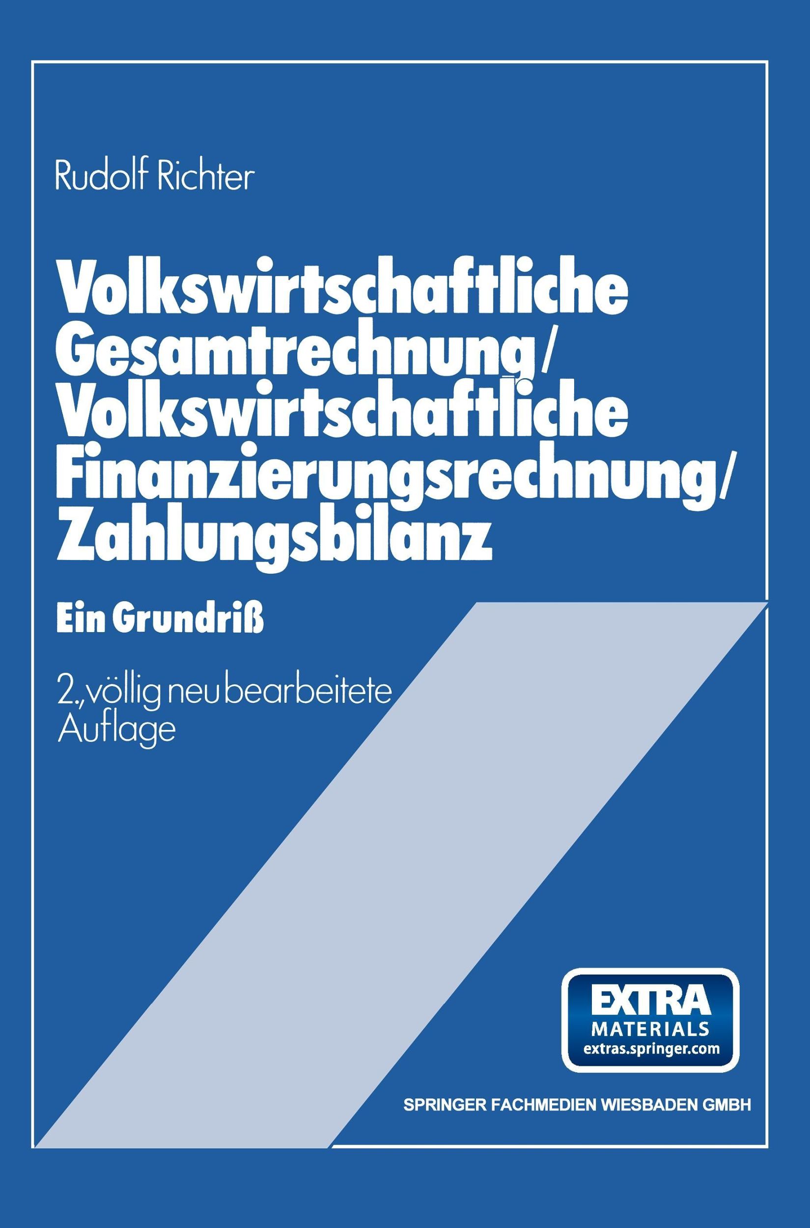 Cover: 9783409606028 | Volkswirtschaftliche Gesamtrechnung ¿ Volkswirtschaftliche...