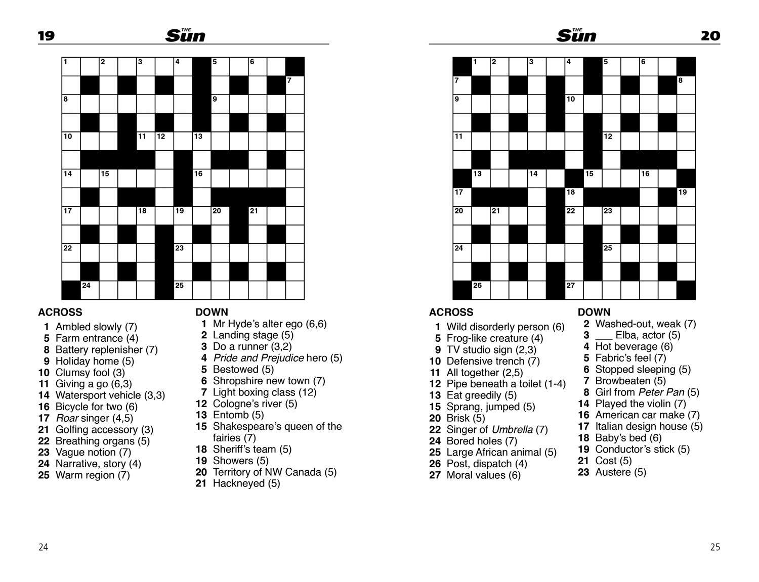 Bild: 9780008404284 | The Sun Puzzle Books - The Sun Quick Crossword Book 8: 200 Fun...