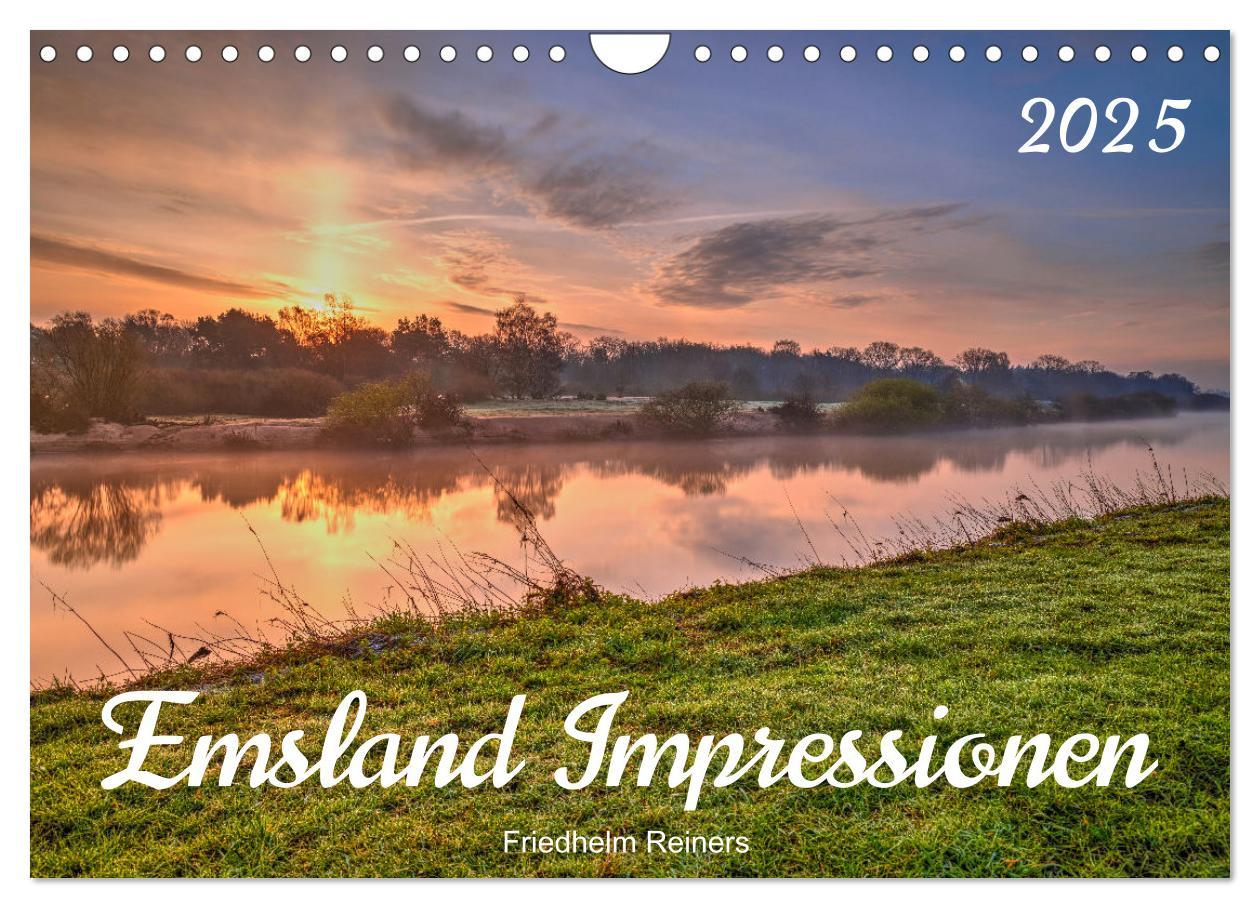 Cover: 9783457228074 | Emsland Impressionen (Wandkalender 2025 DIN A4 quer), CALVENDO...